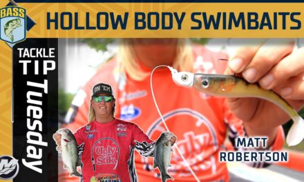 Bassmaster – Matt Robertson's key tips for hollow body swimbait fishing