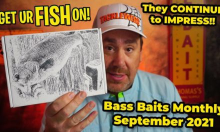 September 2021 Bass Baits Monthly Subscription Bass Fishing Unboxing