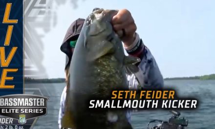 Bassmaster – Seth Feider with 5 pounds of relief