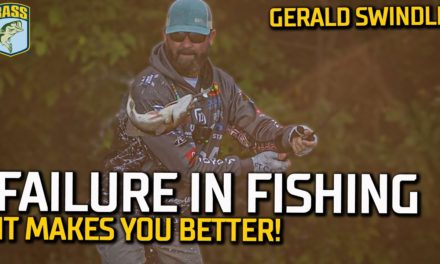 Bassmaster – Why Gerald Swindle says Failure makes you better on the water