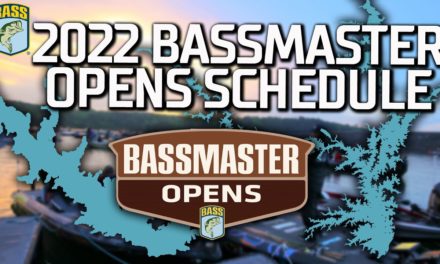Bassmaster – 2022 Bassmaster Opens Schedule Announcement