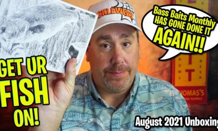 August 2021 Bass Baits Monthly Bass Fishing Subscription Tackle Unboxing