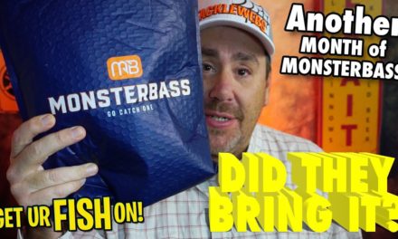 August 2021 Monsterbass Bass Fishing Subscription Tackle Unboxing