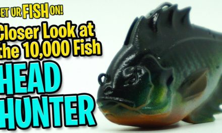 Closer Look at the 10,000 Fish Head Hunter Lipless Weedless Bass Fishing Lure