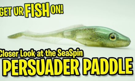 Closer Look at the Seaspin Persuader Paddle Tail Bass Fishing Lure