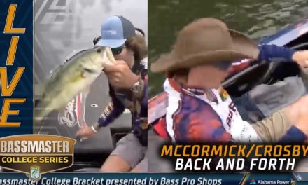 Bassmaster – College Classic Bracket: McCormick and Crosby go back and forth