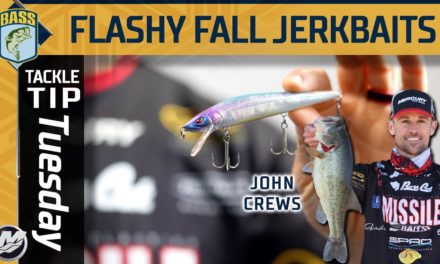 Bassmaster – Fish bright and flashy jerkbaits in the fall (JOHN CREWS' STRATEGY)