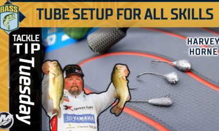 Bassmaster – Fishing a tube on spinning and bait cast equipment