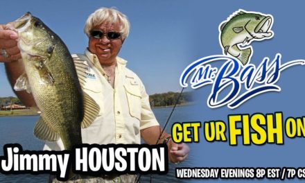 JIMMY HOUSTON LIVE on the Mr Bass & Get Ur Fish On Show!