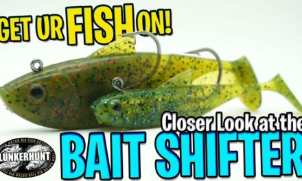 Lunkerhunt Bait Shifter Bass Fishing Bait – UNDERWATER View