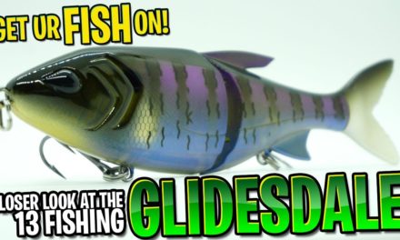 The BEST GLIDEBAIT EVER? The 13 Fishing GLIDESDALE IS A WINNER! Underwater View.