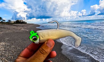 Lawson Lindsey – Throwing BIG Swimbaits in the Surf To Catch a STUD!