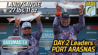 Bassmaster – Travis Land and Nicky Savoie lead Day 2 of Bassmaster RedFish Cup Championship