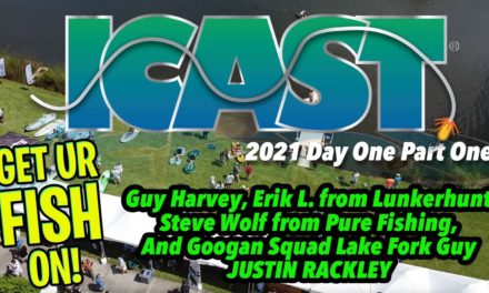 iCast 2021 Day One Pt. 1 Guy Harvey, Lake Fork Guy Justin Rackley, Lunkerhunt and Pure Fishing