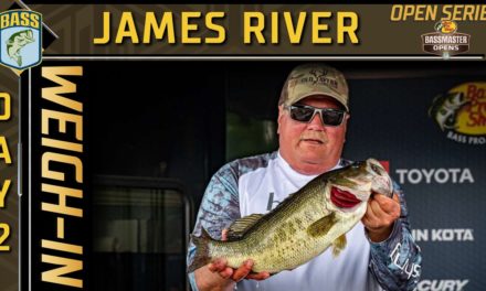 Bassmaster – 2021 Bassmaster Open at James River, VA – Day 2 Weigh-In