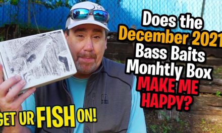 Bass Baits Monthly December 2021 Fishing Tackle Subscription Unboxing