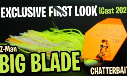 Exclusive FIRST LOOK at the NEW Z Man Fishing BIG BLADE CHATTERBAIT