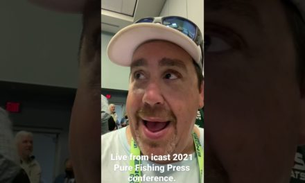 Live from the pure fishing news conference