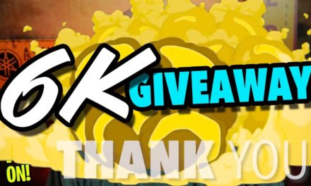 THE 6K GIVEAWAY! LIKE AND COMMENT TO POSSIBLY WIN ONE OF 30 PACKAGES!
