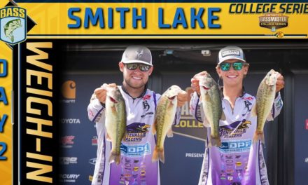 Bassmaster – 2021 Bassmaster College Series at Smith Lake, AL – Day 2 Weigh-In