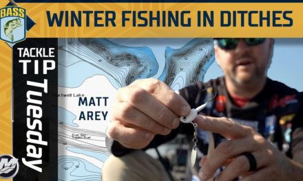 Bassmaster – Finding WINTER bass in Ditches with an Underspin