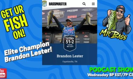 Bassmaster Elite Champion BRANDON LESTER LIVE! #podcast #bassmaster