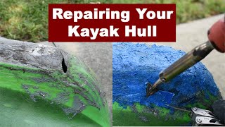 Salt Strong | – DIY Kayak Fix: How To Repair A Hole In Your Kayak With Plastic Welding
