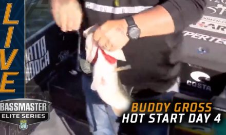 Bassmaster – Harris Chain: Buddy Gross' hot start jumps into lead