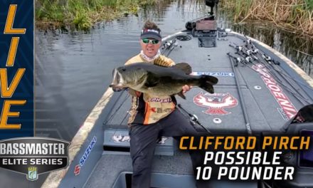 Bassmaster – Harris Chain: Clifford Pirch catches possibly biggest bass of 2022 season