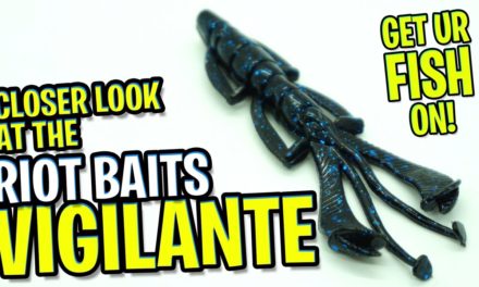 Riot Baits Vigilante Soft Plastic Bass Fishing Creature Bait