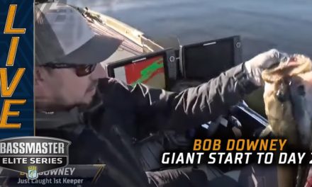 Bassmaster – St. Johns River: Bob Downey goes big on Day 2 with a 6 pounder