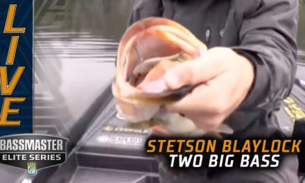 Bassmaster – St. Johns River: Stetson Blaylock's two quality Final Day bass
