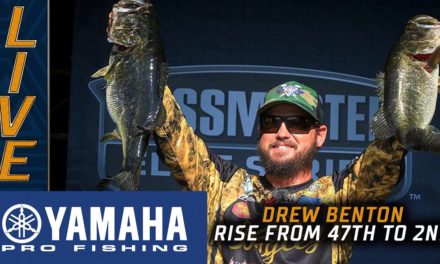 Bassmaster – Yamaha Clip of the Day: Benton sight fishes his way from 47th to 2nd