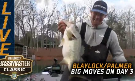 Bassmaster – CLASSIC: Blaylock and Palmer make BIG moves with early on the Final Day