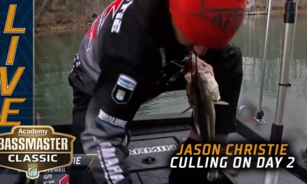 Bassmaster – CLASSIC: Christie culling up in a big way on Day 2