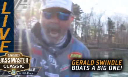 Bassmaster – CLASSIC: Gerald Swindle starts with a BANG!