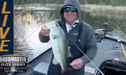 Bassmaster – Santee Cooper: Cox early morning frog action