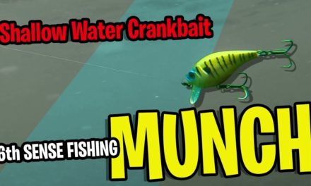 The BEST Shallow Water Crankbait? 6th Sense Fishing MUNCH Bass Fishing