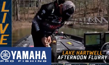 Bassmaster – Yamaha Clip of the Day: Hartwell's afternoon flurry of catches