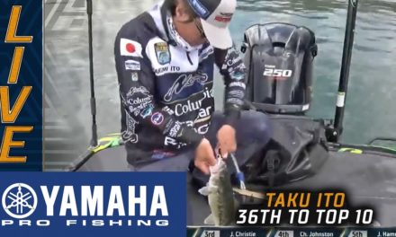 Bassmaster – Yamaha Clip of the Day: Taku Ito rises into contention from back in the pack