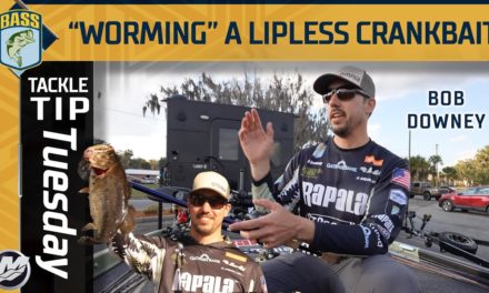 Bassmaster – "Worming" a Lipless Crankbait for Big Bass (with Bob Downey)
