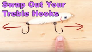 Salt Strong | – How To Replace Treble Hooks With Single Hooks (Quick & Easy Way)