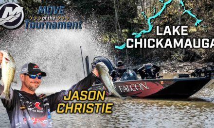 Bassmaster – Jason Christie wins third Bassmaster tournament in one year (Mercury Move of the Tournament)