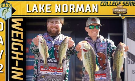 Bassmaster – Weigh-in: Day 2 at Lake Norman (2022 Bassmaster College Series)