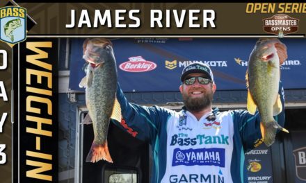 Bassmaster – Weigh-in: Day 3 at James River (2022 Bassmaster Opens)