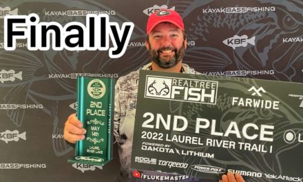 FlukeMaster – Finally a Good Finish – Kayak Bass Fishing Pro/Trail Tournament – Laurel River Lake, KY