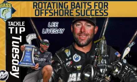 Bassmaster – Rotating baits on offshore spots at Lake Fork with Lee Livesay