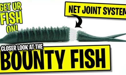 Jackall Bounty Fish Topwater Bass Fishing Soft Plastic Glide Bait