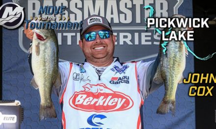 Bassmaster – John Cox sticks to his shallow game for Top 5 at Pickwick (Mercury Move of the Tournament)