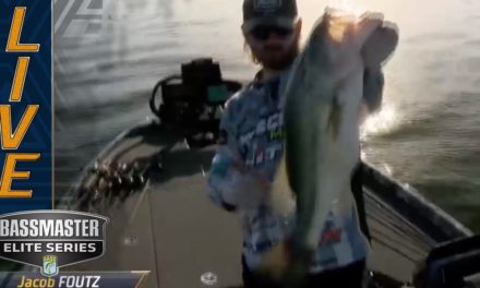 Bassmaster – PICKWICK: Jacob Foutz lands a limit of bass in 7 minutes